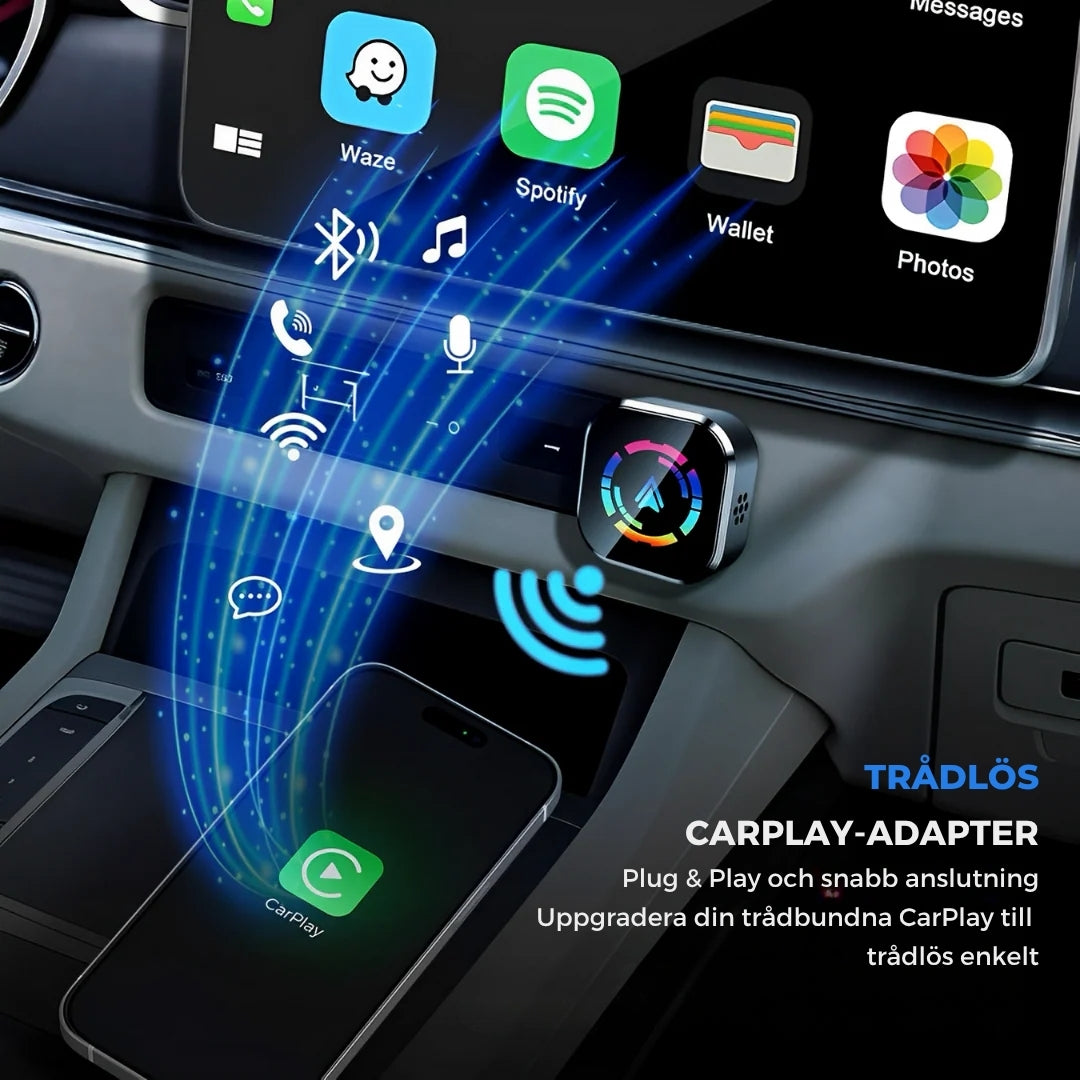 2025 Trådlös Carplay-adapter